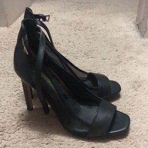 BCBGeneration black heel with straps
